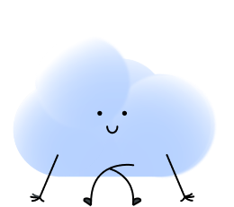 Personaje nube Cloud Vanguard